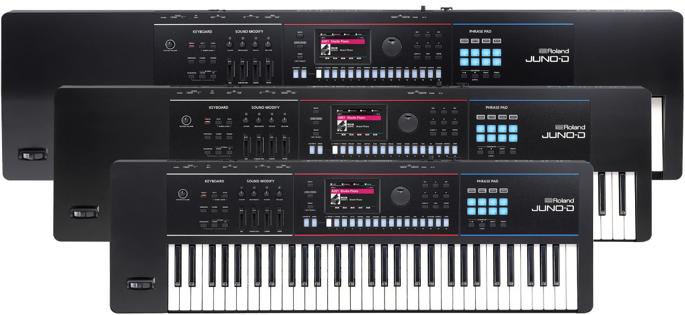 Roland JUNO-D ⚠️ジャンク Nuevos Roland Juno-D: teclados ZEN-Core más humildes y asequibles